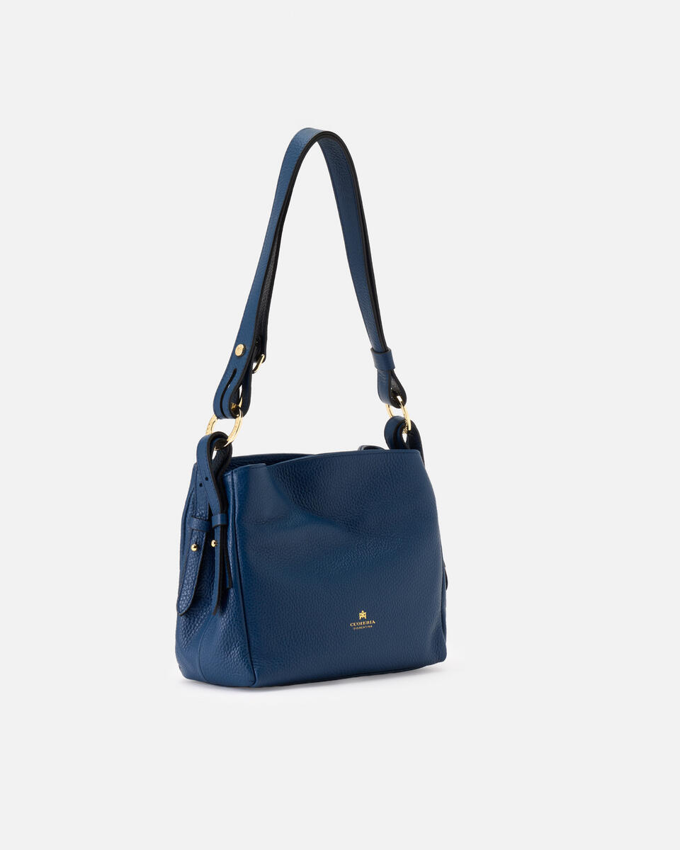 Velvet borsa a spalla piccola con tracolla estensibile Oceano  - Borse A Spalla - Borse Donna - Borse - Cuoieria Fiorentina