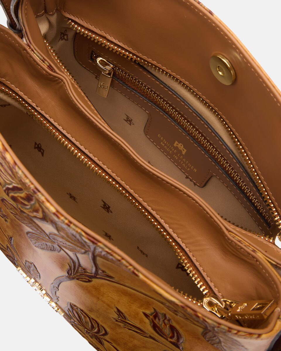 Small hobo bag Beige  - Shoulder Bags - Women's Bags - Bags - Cuoieria Fiorentina