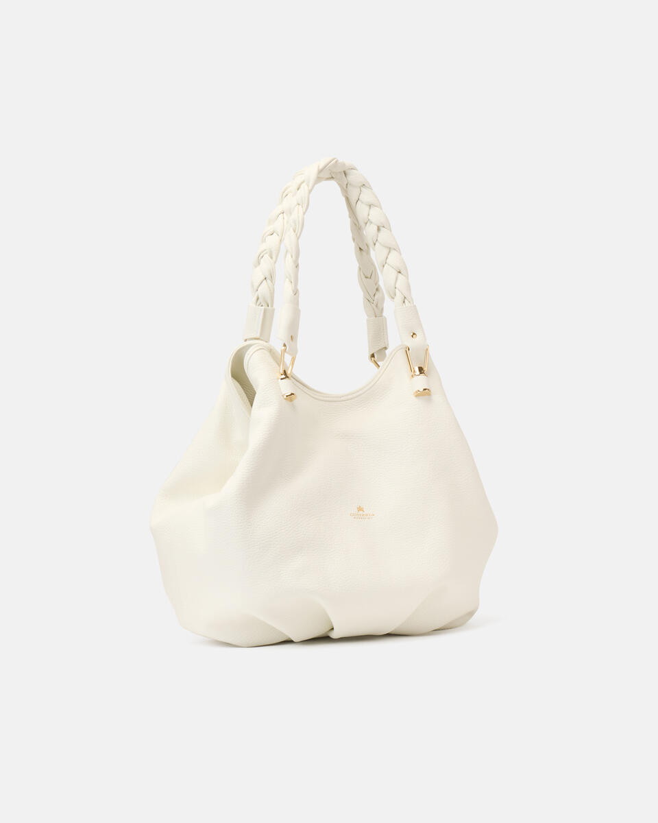 SHOPPING BAG White  - Shopping - Women's Bags - Bags - Cuoieria Fiorentina
