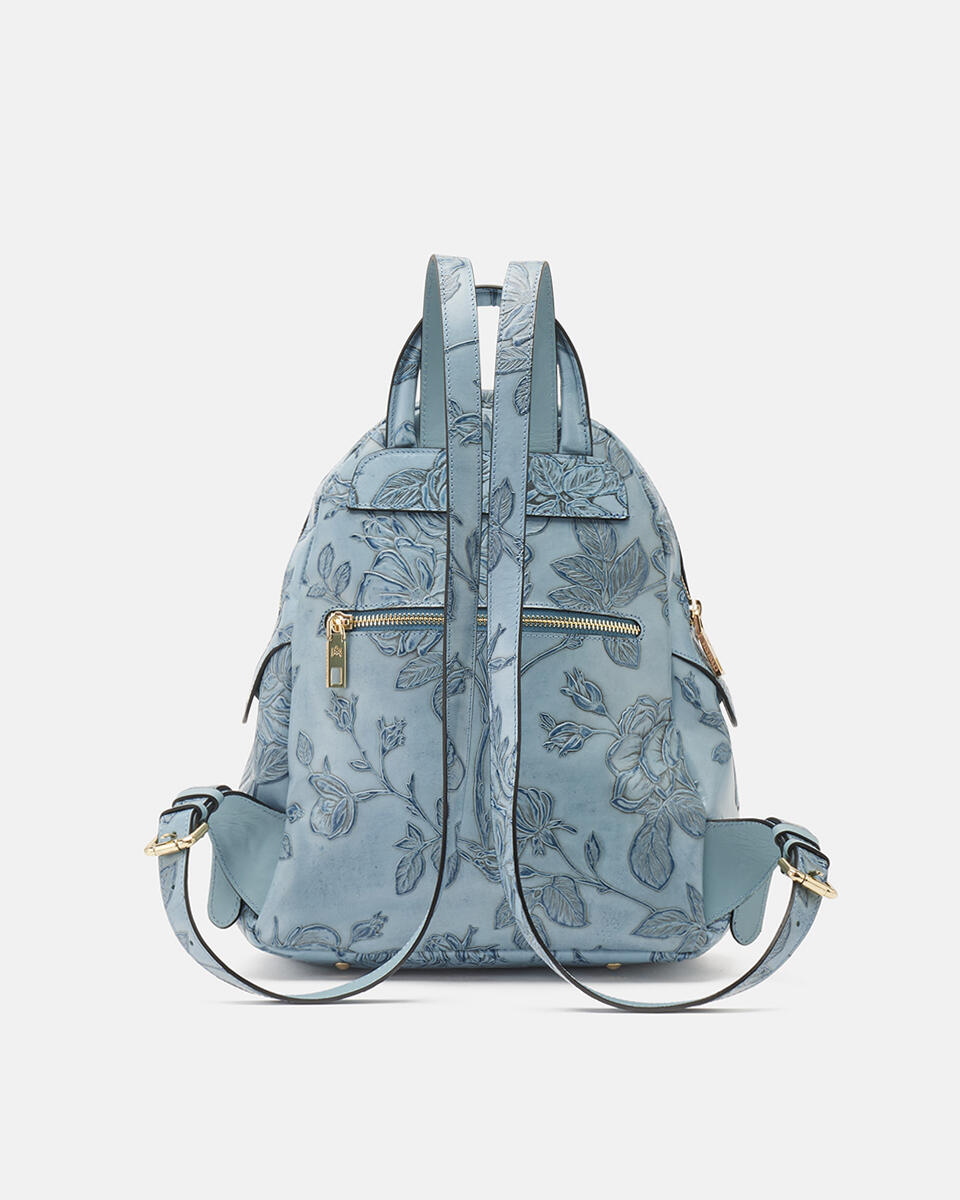 Backpack Light blue  - Backpacks - Women's Bags - Bags - Cuoieria Fiorentina