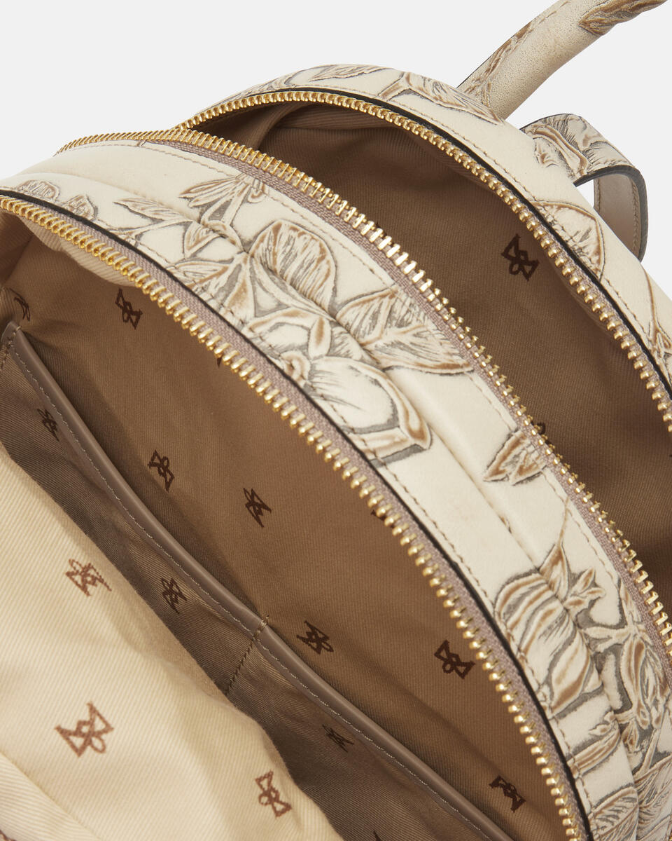 Backpack Taupe  - Backpacks - Women's Bags - Bags - Cuoieria Fiorentina