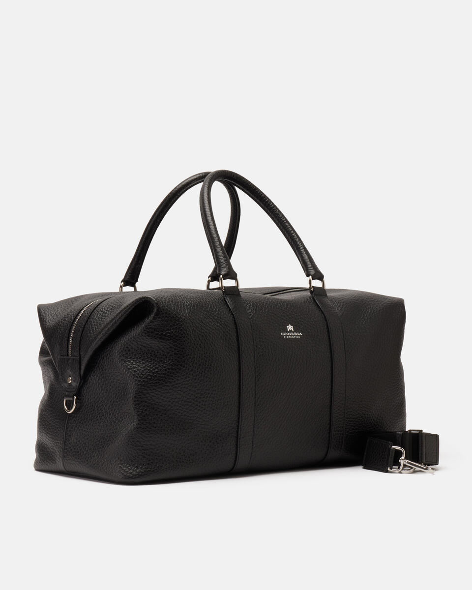 Brad Weekender Nero  - Borse Da Viaggio - Borse Uomo - Borse - Cuoieria Fiorentina