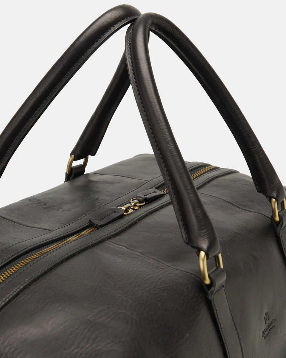 Weekender Cuoio Nero  - Borse Da Viaggio - Borse Da Viaggio - Cuoieria Fiorentina
