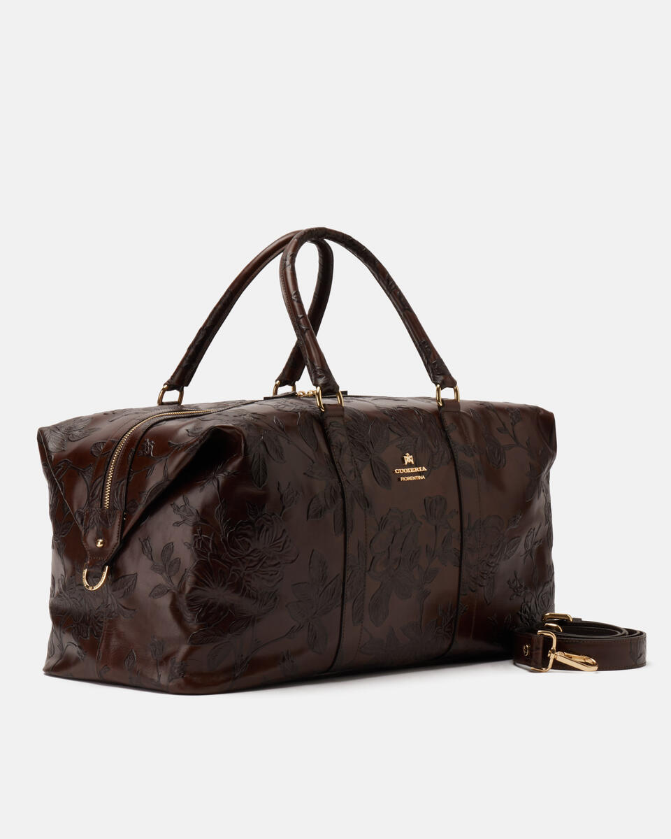 Weekender Mahogany  - Travel Bags - Travel Bags - Cuoieria Fiorentina