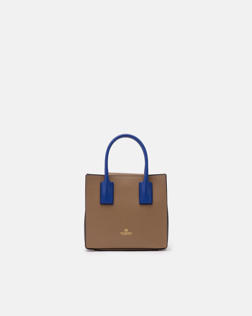 small tote bag Desertblackbluette  - Mini Bags - Women's Bags - Bags - Cuoieria Fiorentina