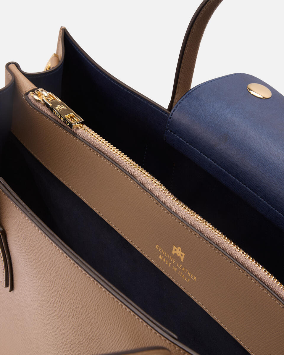Large tote bag Desert  - Tote Bags - Women's Bags - Bags - Cuoieria Fiorentina