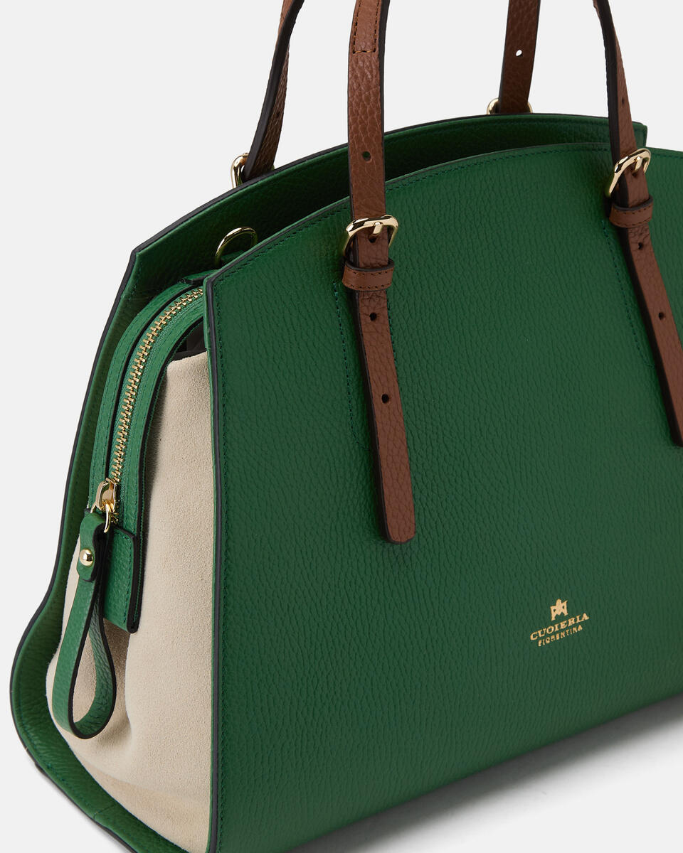 TOTE BAG Aloeproseccocaramel  - Tote Bags - Women's Bags - Bags - Cuoieria Fiorentina