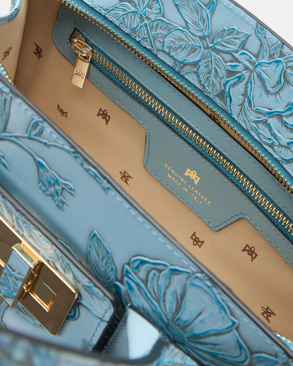 Tote bag Light blue  - Tote Bags - Women's Bags - Bags - Cuoieria Fiorentina