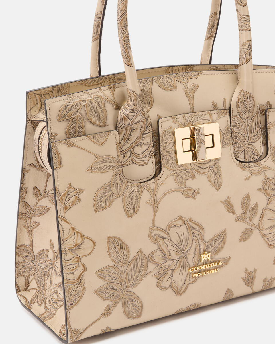 Tote bag Taupe  - Tote Bags - Women's Bags - Bags - Cuoieria Fiorentina