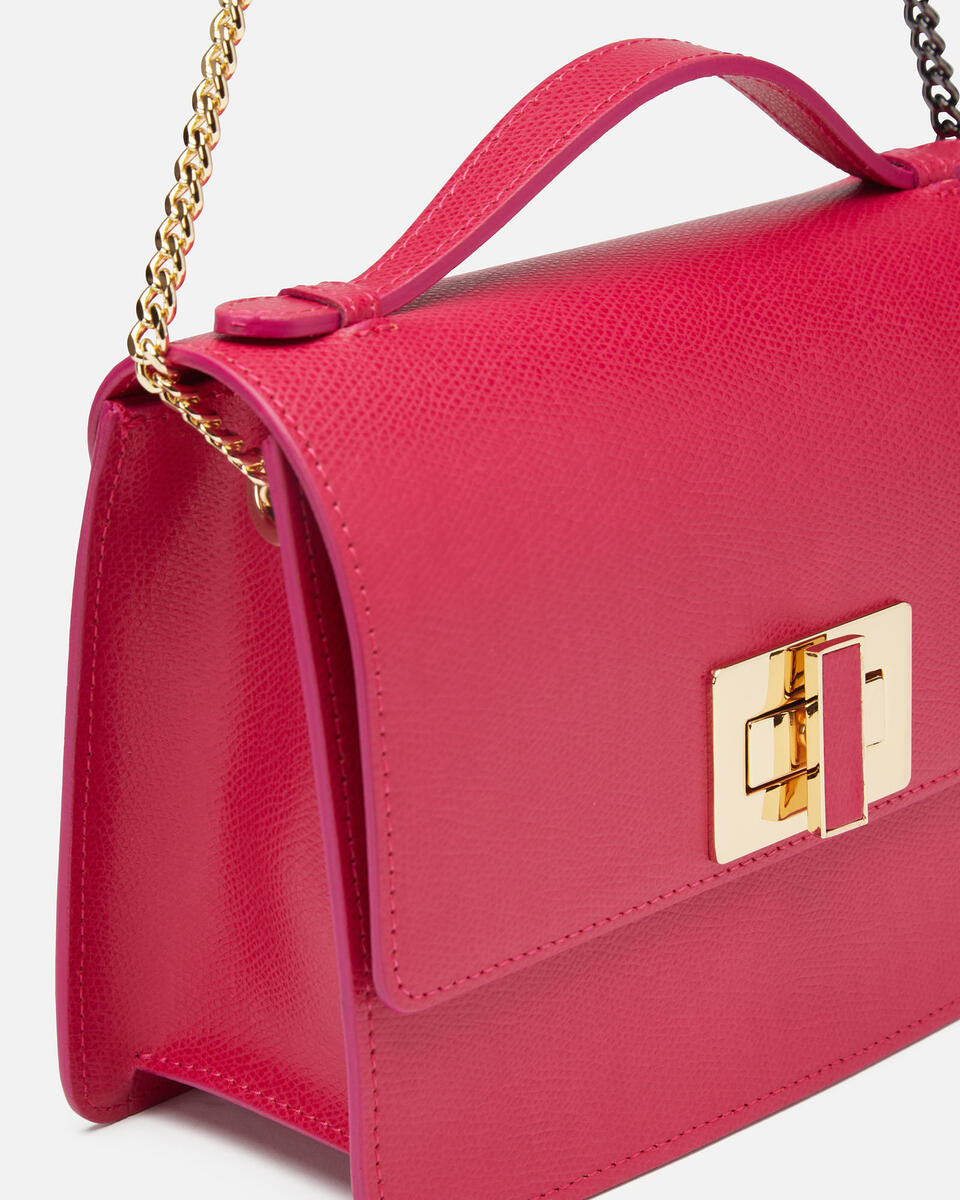 CLUTCH BAG Fuchsia   - Bags - Special Price - Cuoieria Fiorentina