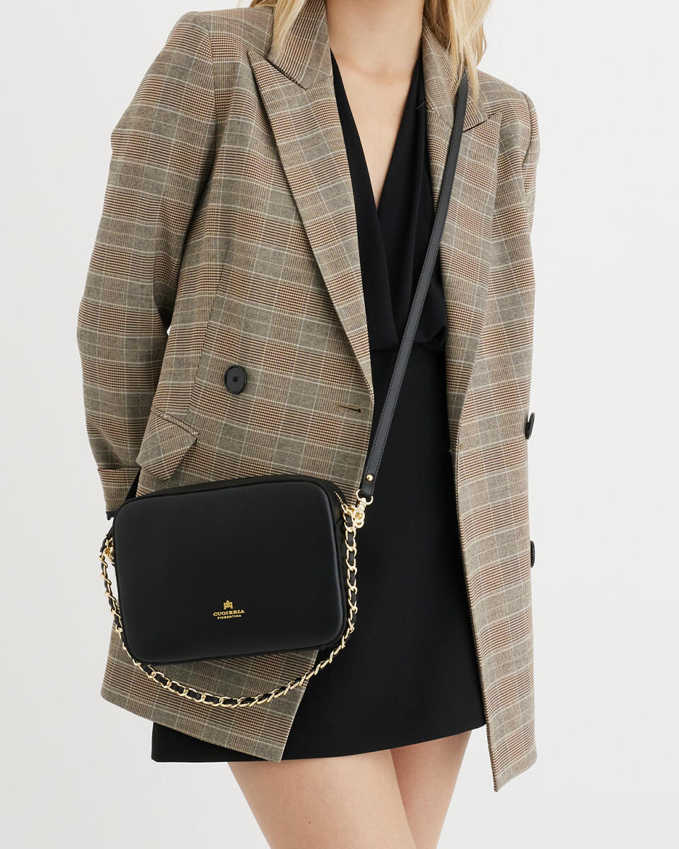 Camera bag Black  - Mini Bags - Women's Bags - Bags - Cuoieria Fiorentina