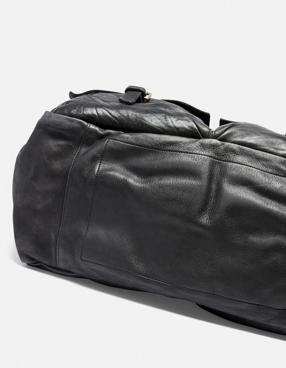 WEEKENDER Black  - Travel Bags - Men's Bags - Bags - Cuoieria Fiorentina
