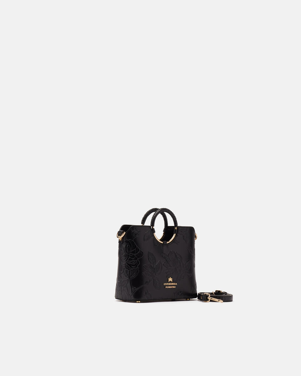 SMALL TOTE BAG Black  - Tote Bags - Women's Bags - Bags - Cuoieria Fiorentina