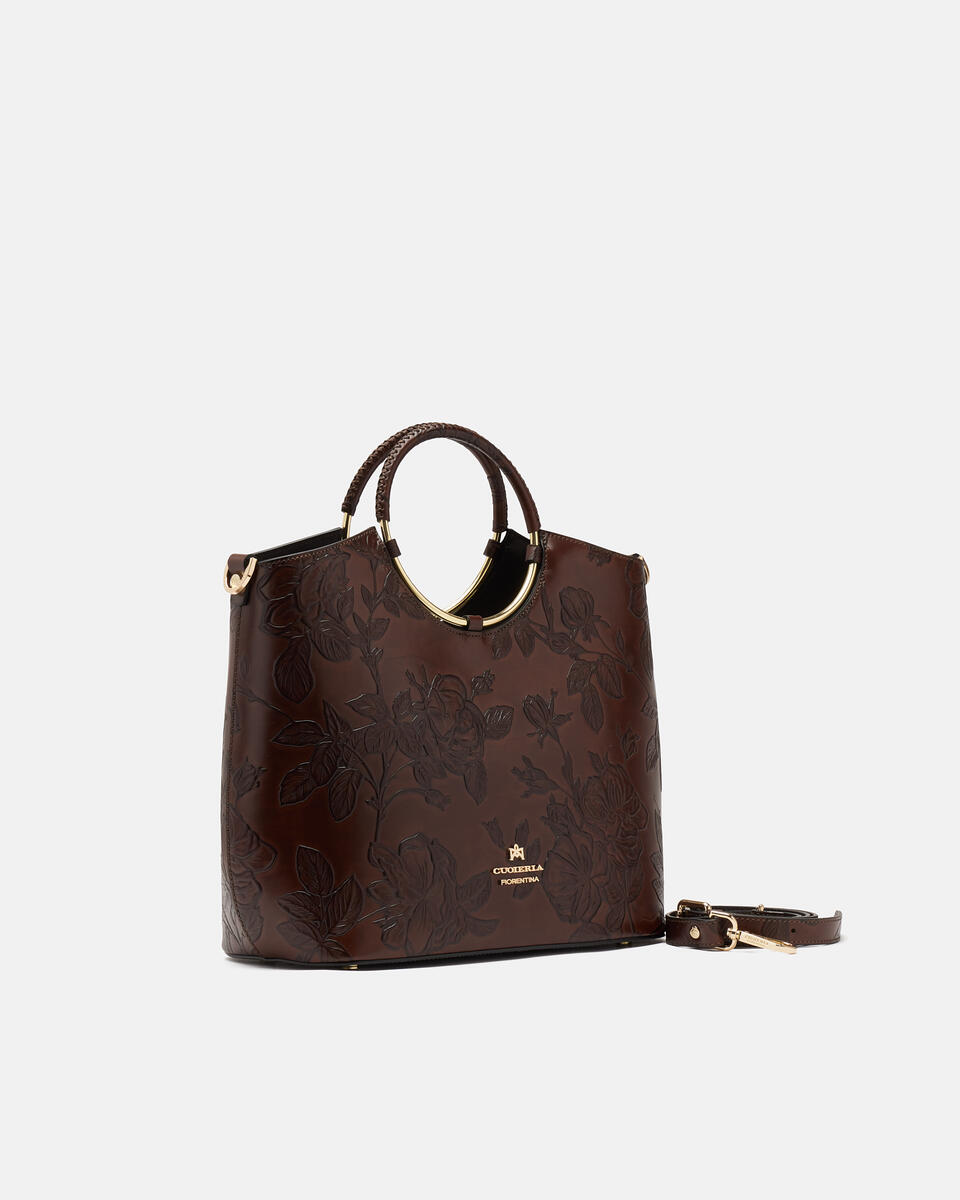 TOTE BAG Mahogany  - Tote Bags - Women's Bags - Bags - Cuoieria Fiorentina