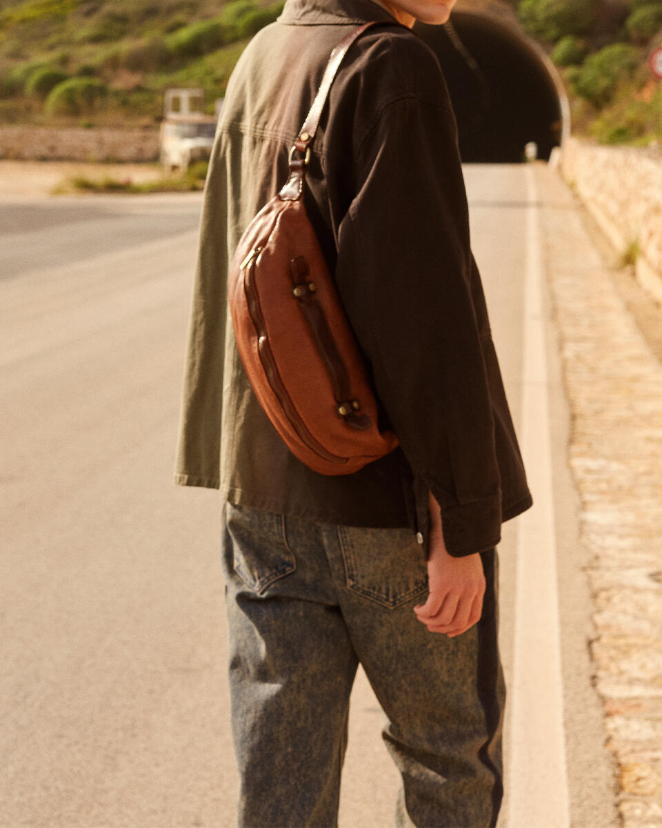belt bag Burned  - Belt Bags - Men's Bags - Bags - Cuoieria Fiorentina