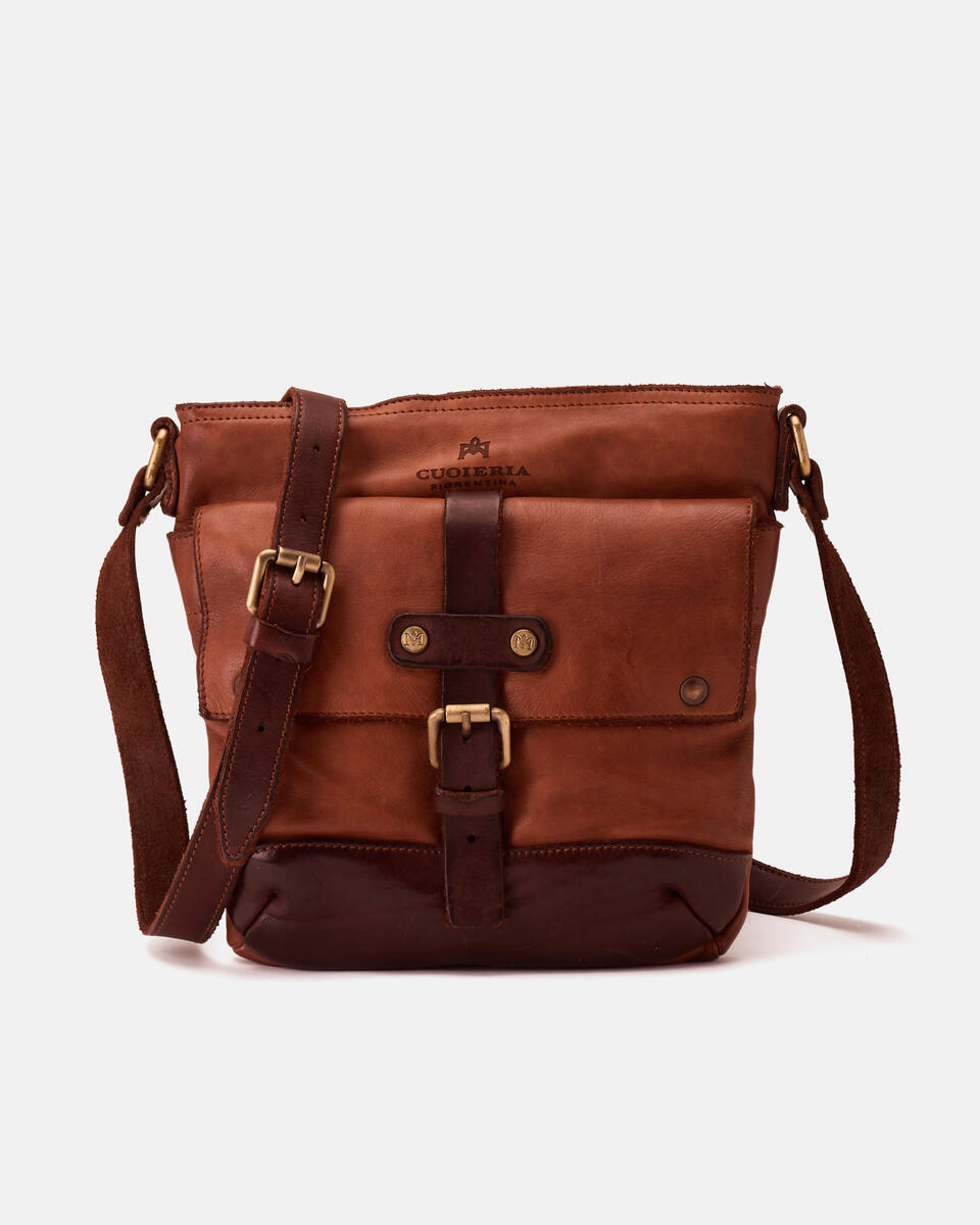 Small crossbody Burned  - Crossbody Bags - Men's Bags - Bags - Cuoieria Fiorentina