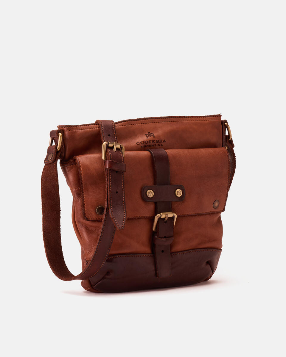 Small crossbody Burned  - Crossbody Bags - Men's Bags - Bags - Cuoieria Fiorentina