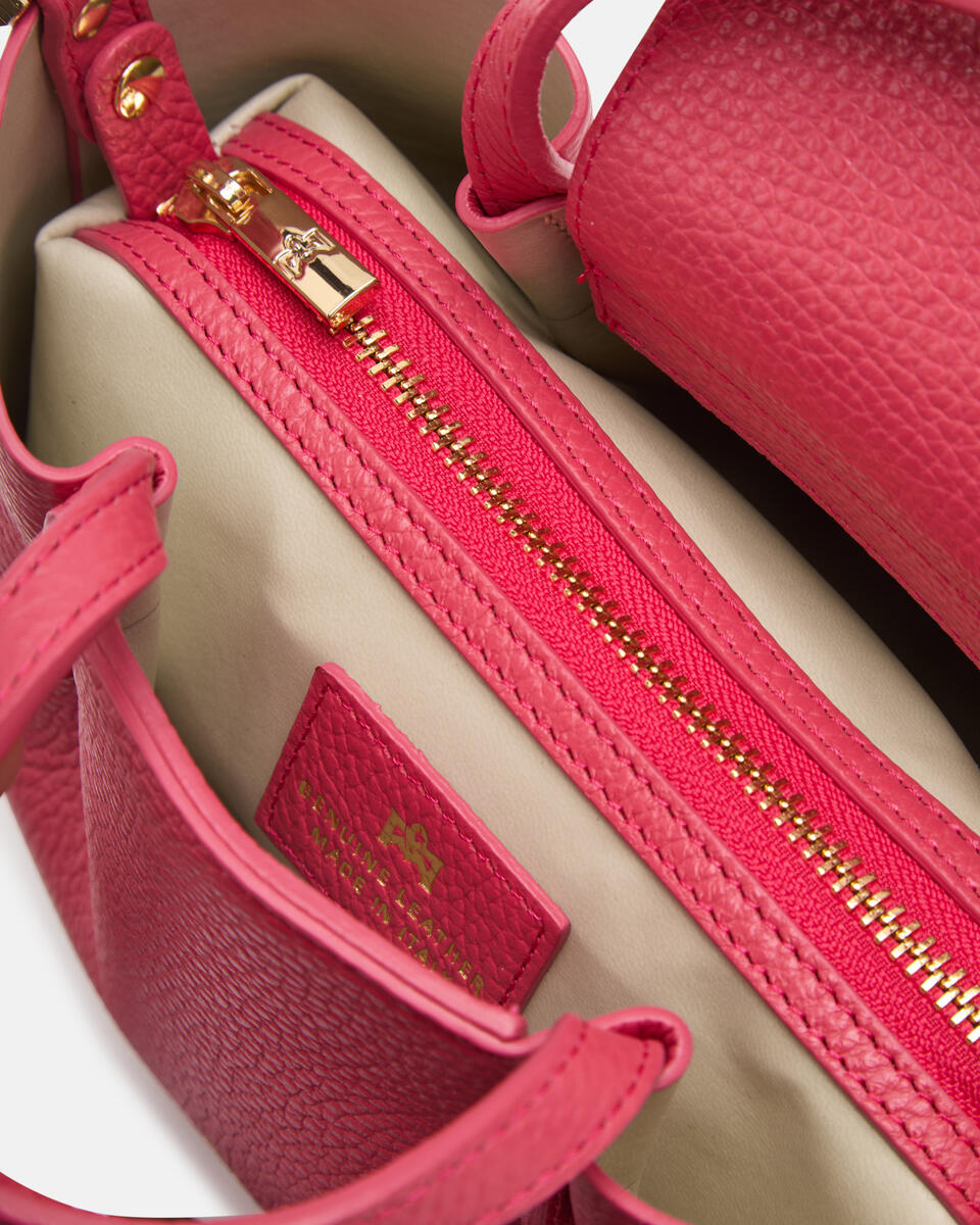 Candy Mini Tote bag Lipstick  - Tote Bag - Borse Donna - Borse - Cuoieria Fiorentina