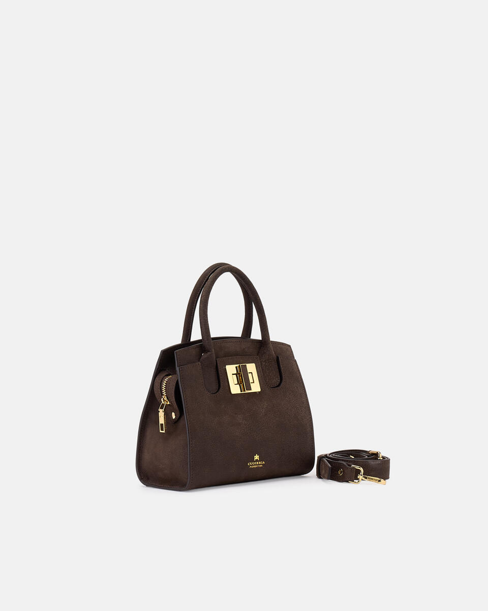 Bella Soft Small Tote Cioccolato  - Tote Bag - Borse Donna - Borse - Cuoieria Fiorentina