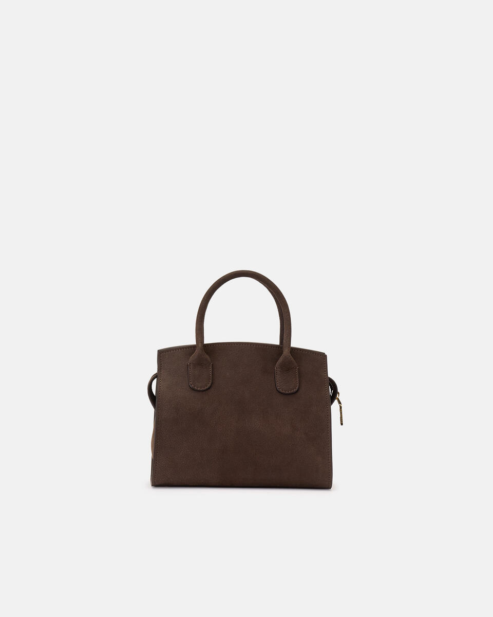 Bella Soft Small Tote Cioccolato  - Tote Bag - Borse Donna - Borse - Cuoieria Fiorentina