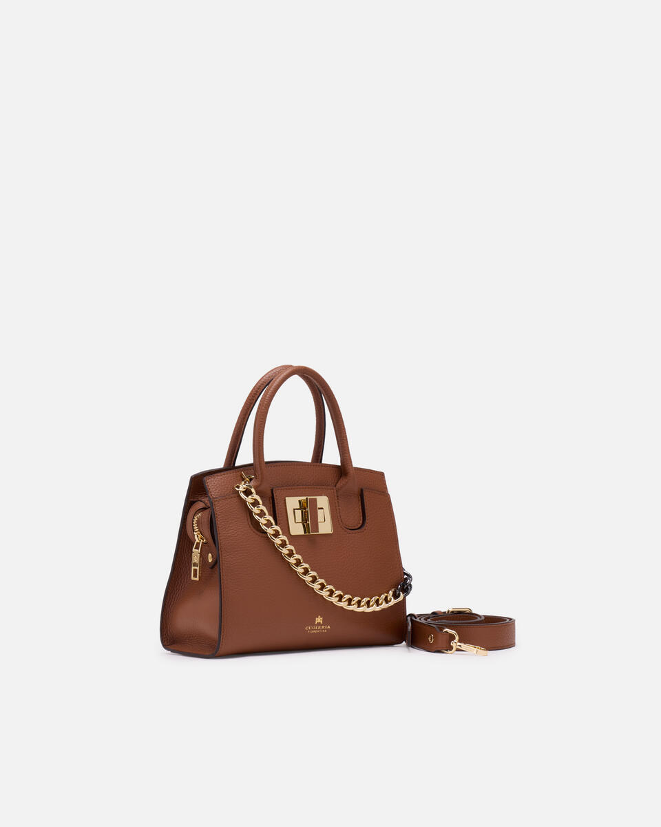 Bella Soft Small Tote Caramel  - Tote Bag - Borse Donna - Borse - Cuoieria Fiorentina
