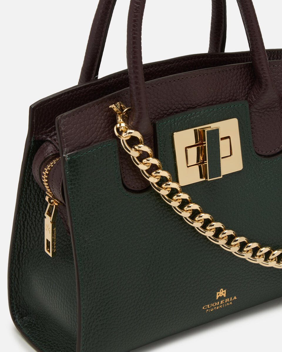 Bella Soft Small Tote Muschiocoffee  - Tote Bag - Borse Donna - Borse - Cuoieria Fiorentina
