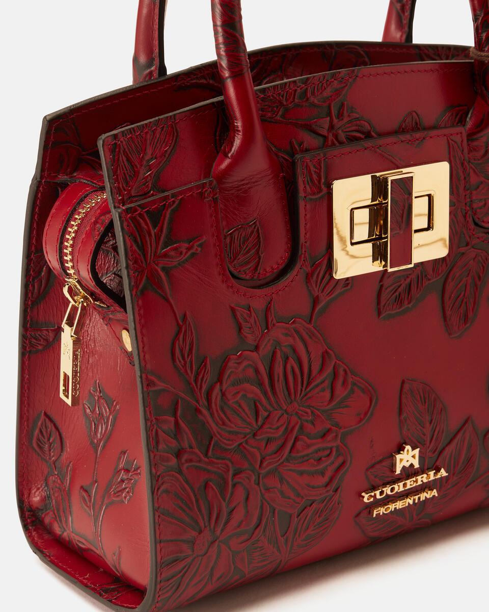 Mimi mini tote bag Rosso  - Tote Bag - Borse Donna - Borse - Cuoieria Fiorentina