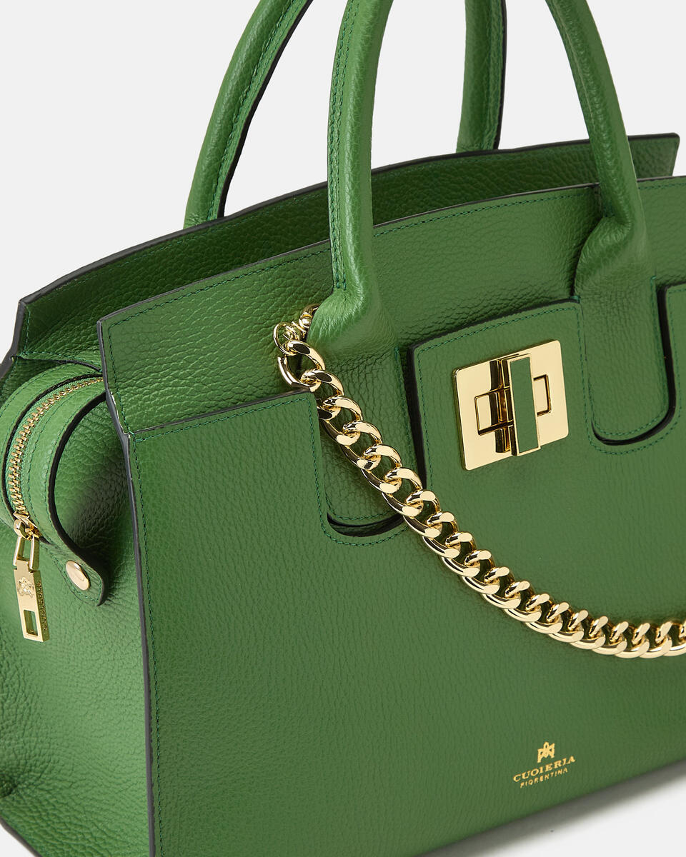 Bella Soft Medium Tote Aloe  - Tote Bag - Borse Donna - Borse - Cuoieria Fiorentina