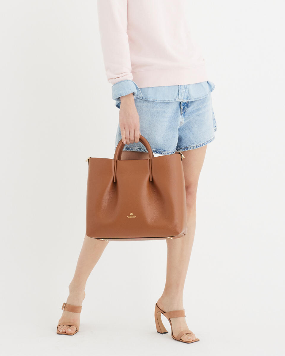 Candy large tote Bianco  - Tote Bag - Borse Donna - Borse - Cuoieria Fiorentina