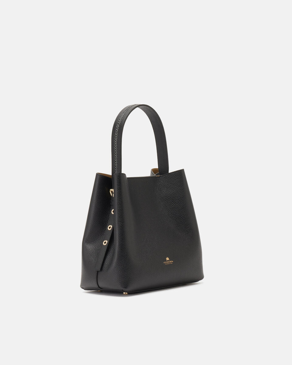 Candy bucket Nero  - Secchiello - Borse Donna - Borse - Cuoieria Fiorentina
