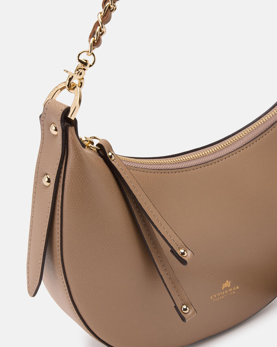 Eva small hobo Desert  - Borse A Spalla - Borse Donna - Borse - Cuoieria Fiorentina