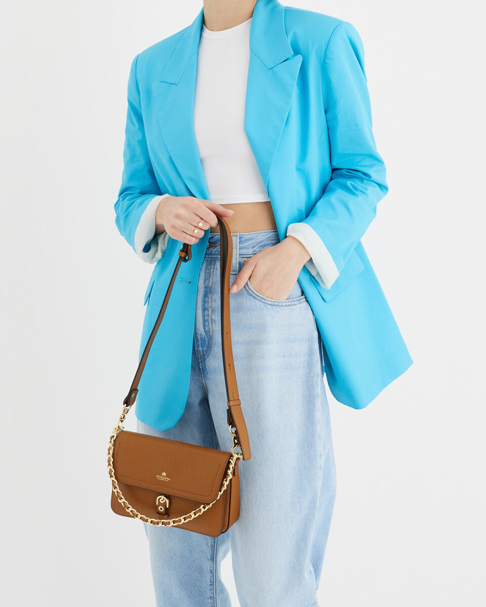 FLAP BAG Desert  - Shoulder Bags - Women's Bags - Bags - Cuoieria Fiorentina
