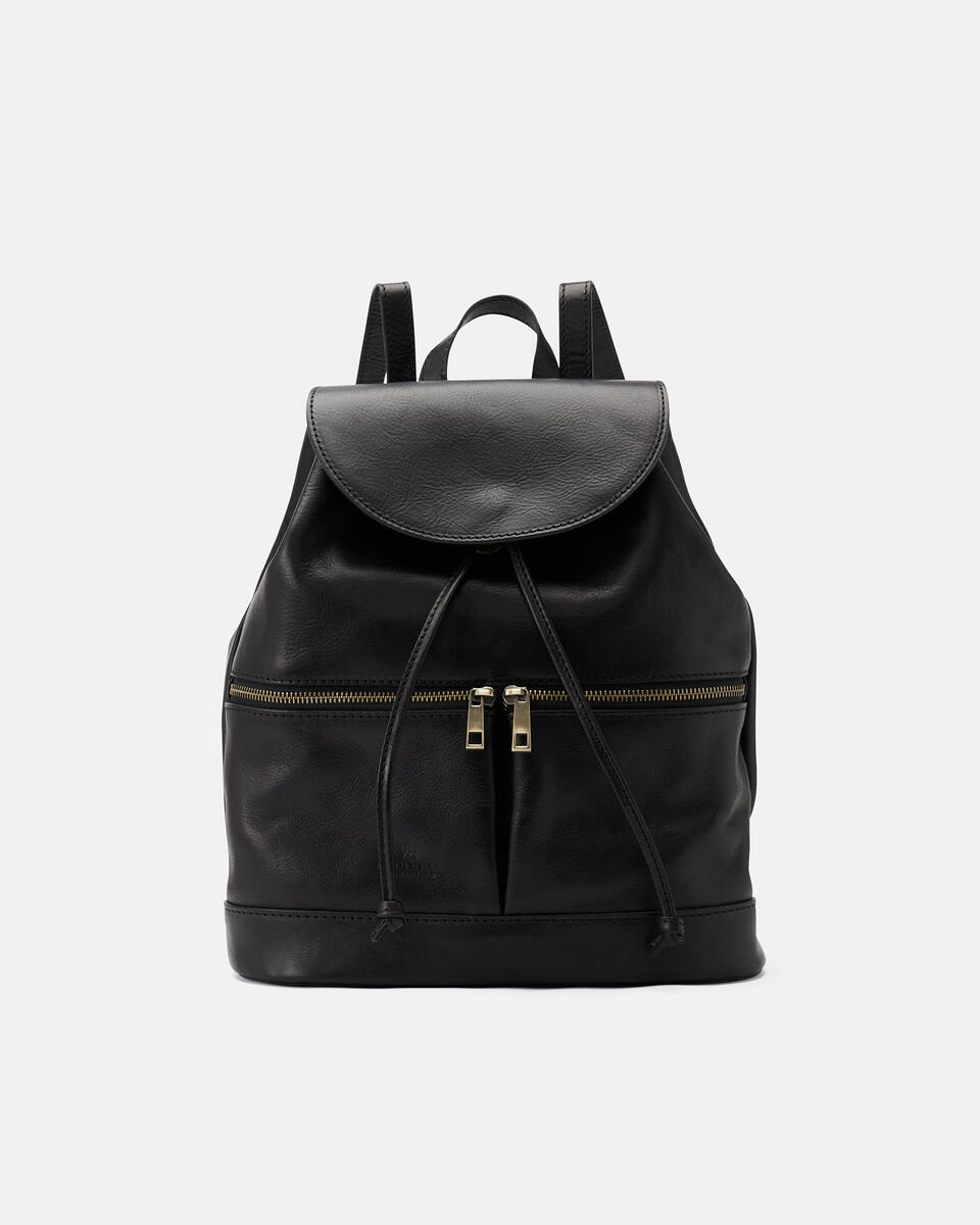 Eva Backpack Nero  - Zaini - Borse Donna - Borse - Cuoieria Fiorentina