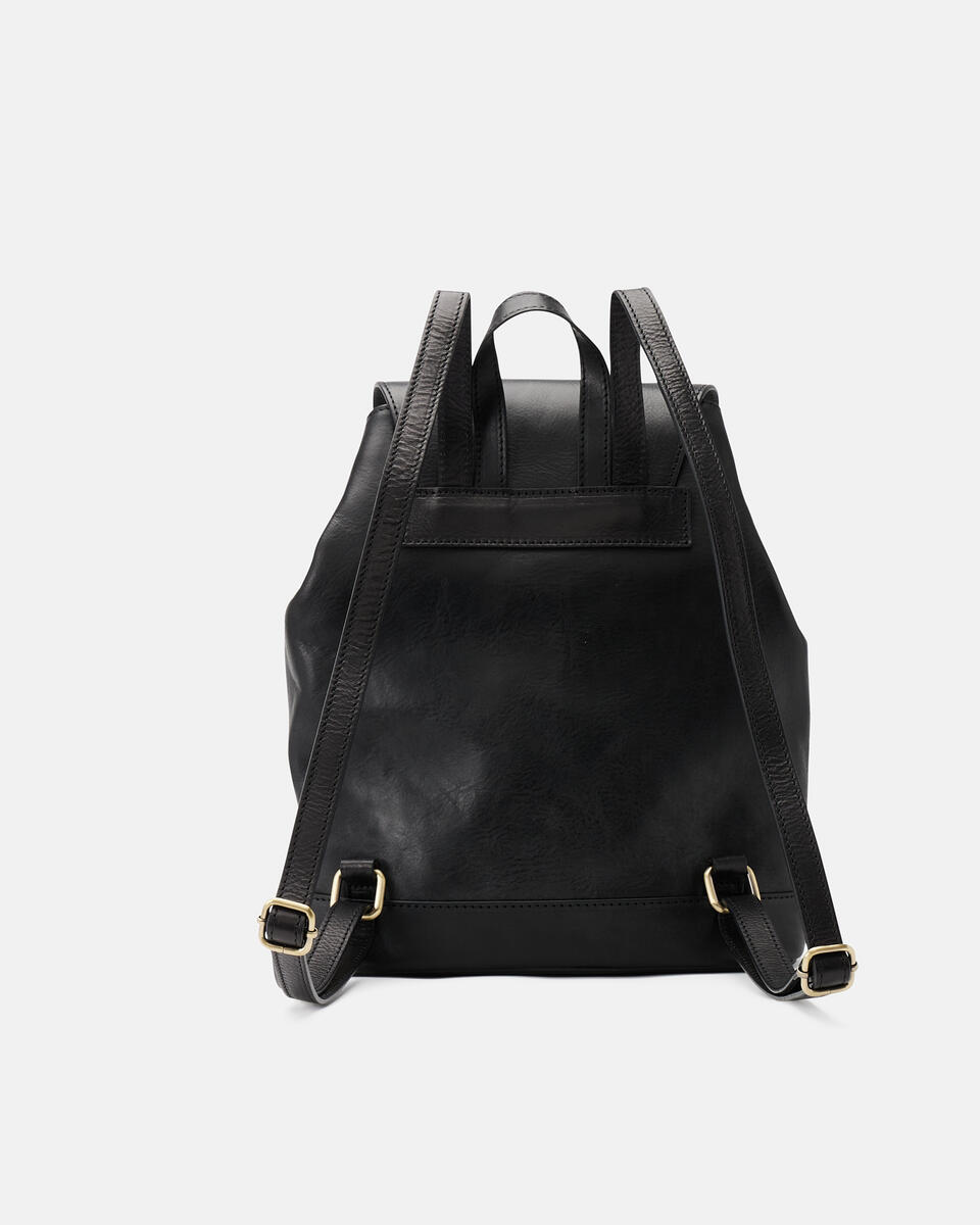 Eva Backpack Nero  - Zaini - Borse Donna - Borse - Cuoieria Fiorentina