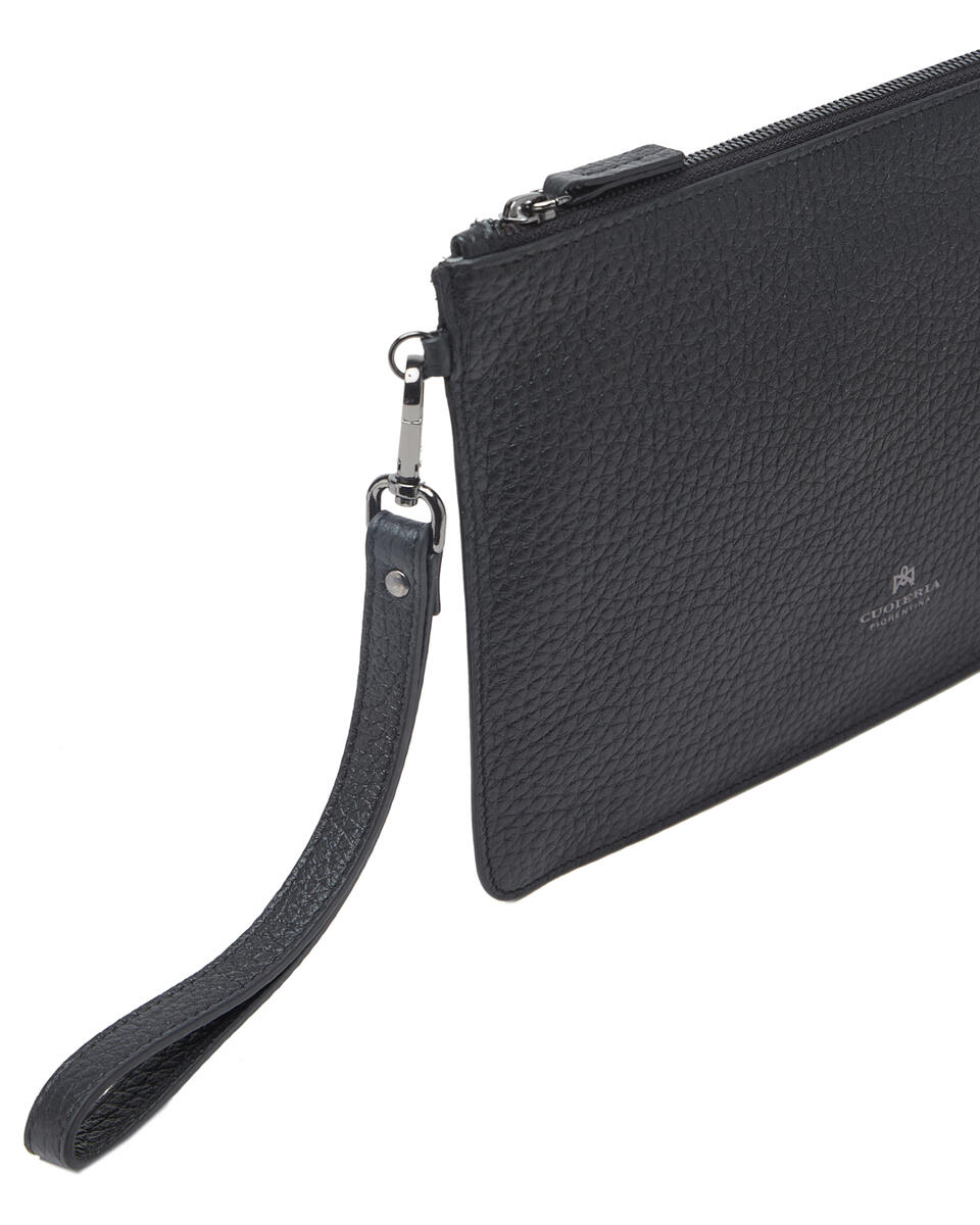 POCHETTE Black  - Clutch Bags - Men's Bags - Bags - Cuoieria Fiorentina