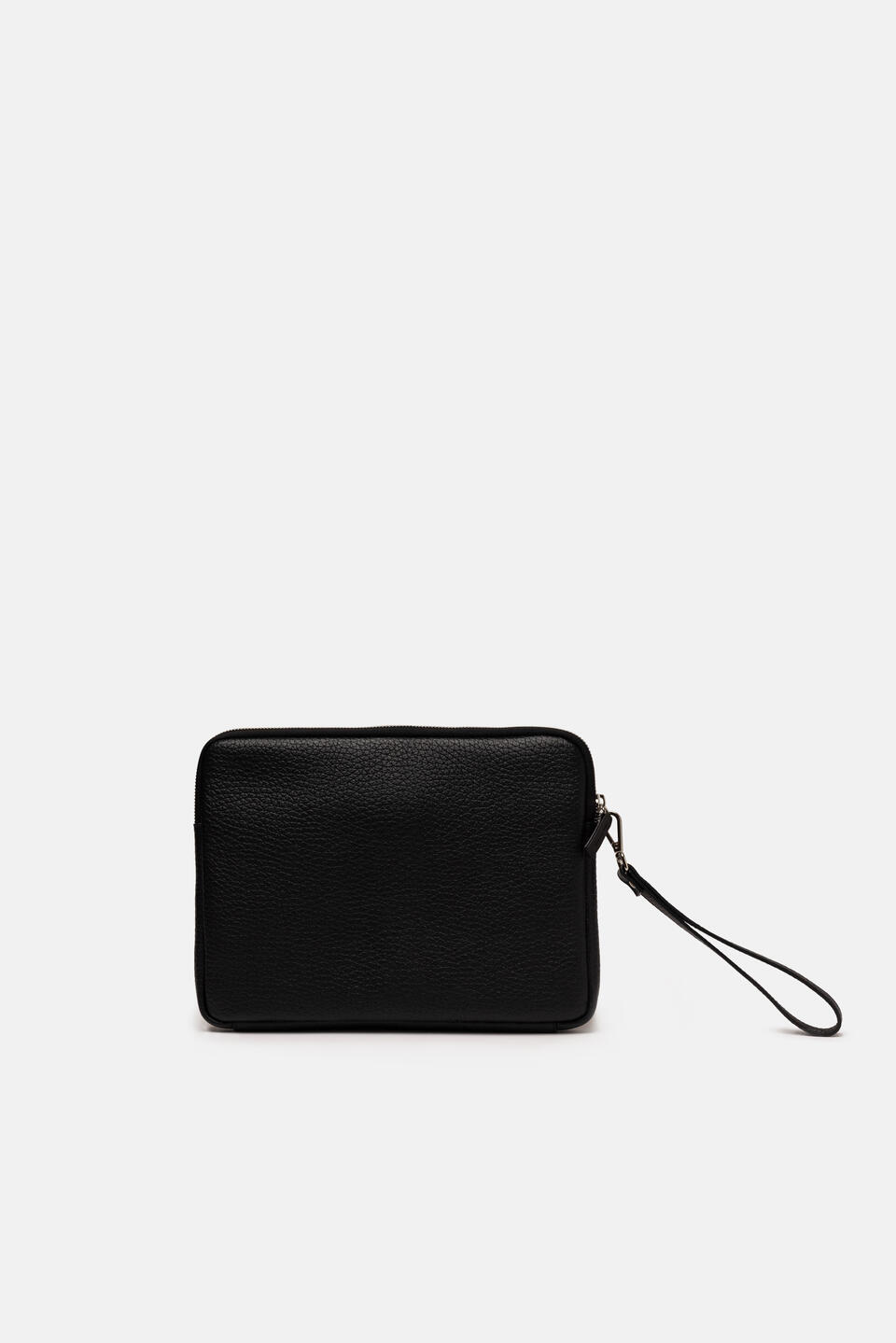 POCHETTE Black  - Clutch Bags - Men's Bags - Bags - Cuoieria Fiorentina