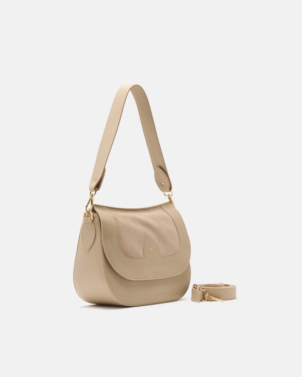 LARGE MESSENGER Prosecco  - Shoulder Bags - Women's Bags - Bags - Cuoieria Fiorentina