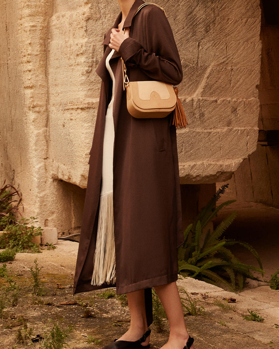 Small messenger Black  - Mini Bags - Women's Bags - Bags - Cuoieria Fiorentina