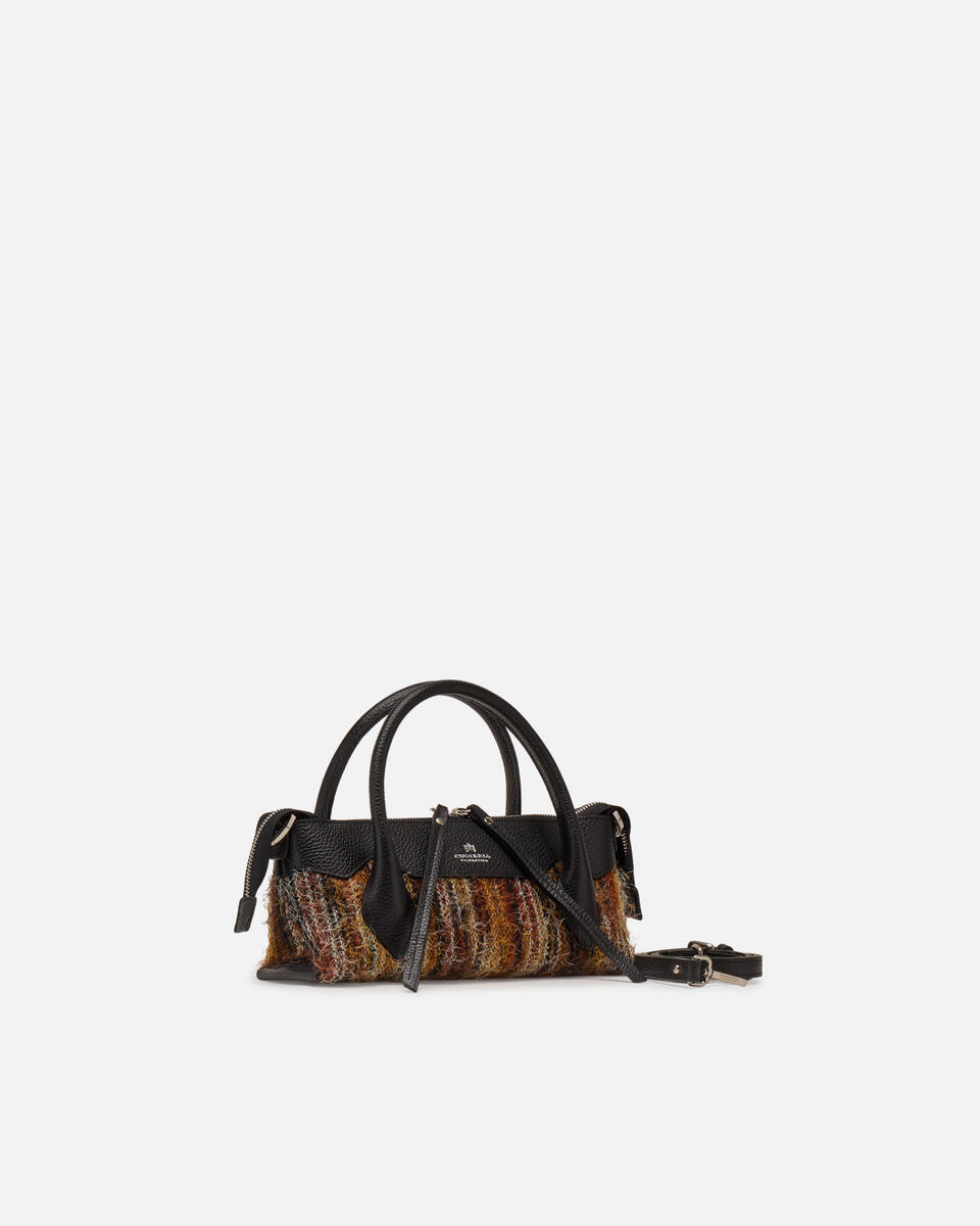 MINI TOTE BAG Black  - Cuoieria Fiorentina