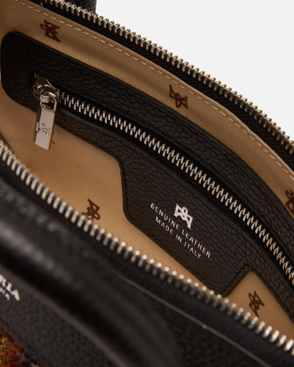 MINI TOTE BAG Black  - Cuoieria Fiorentina