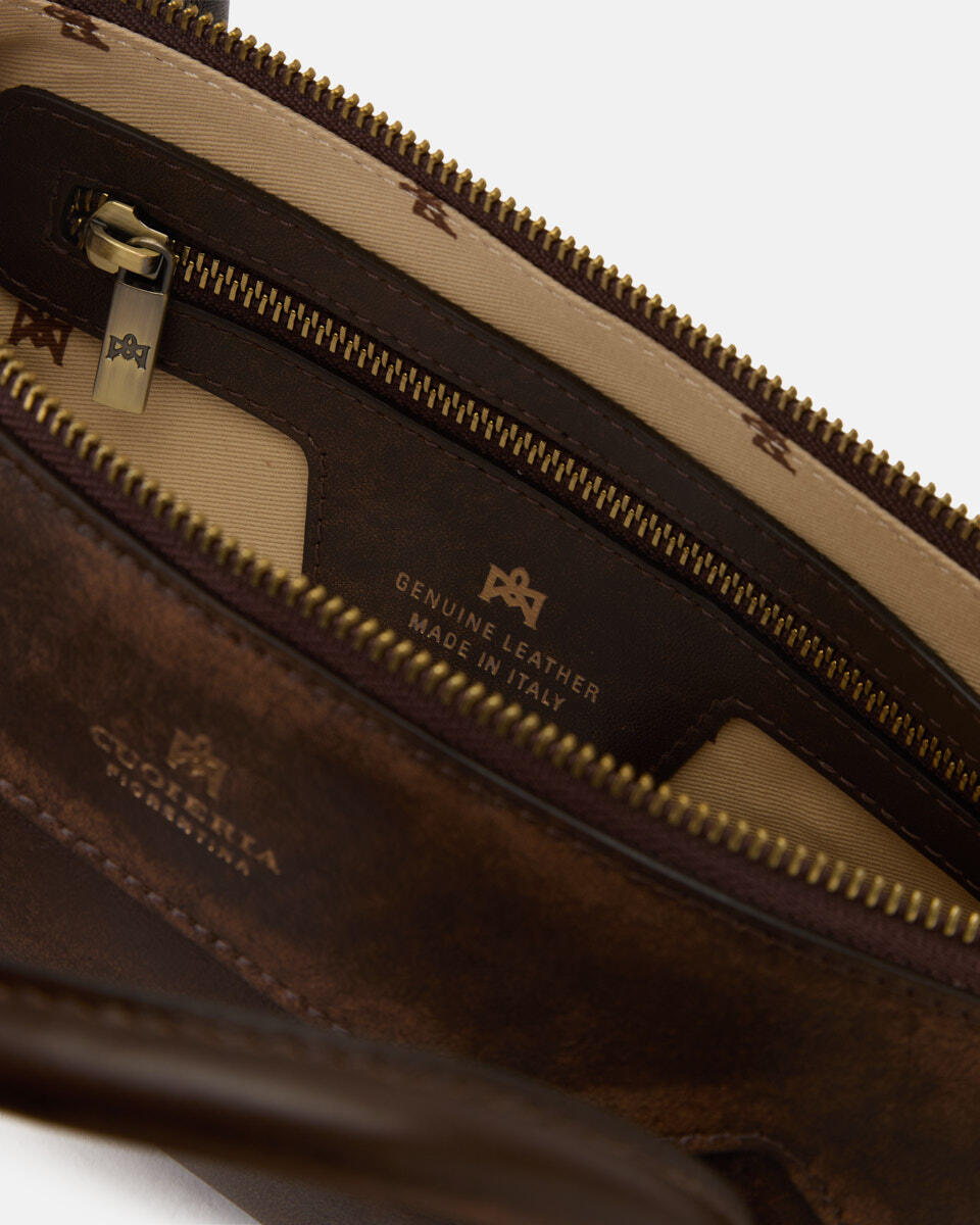 MINI TOTE BAG Caramel  - Mini Bags - Women's Bags - Bags - Cuoieria Fiorentina