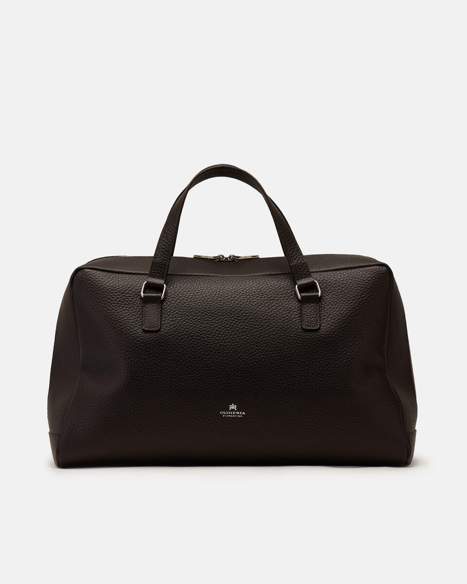 WEEKENDER Dark brown  - Travel Bags - Men's Bags - Bags - Cuoieria Fiorentina