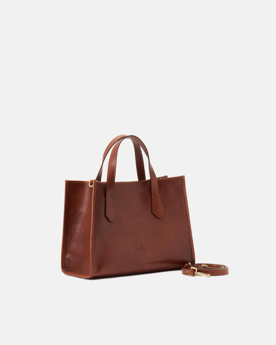 TOTE BAG Brown  - Tote Bags - Women's Bags - Bags - Cuoieria Fiorentina