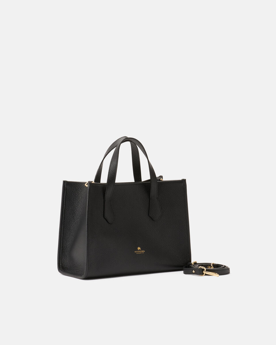 Dora Medium tote dollaro Nero  - Tote Bag - Borse Donna - Borse - Cuoieria Fiorentina