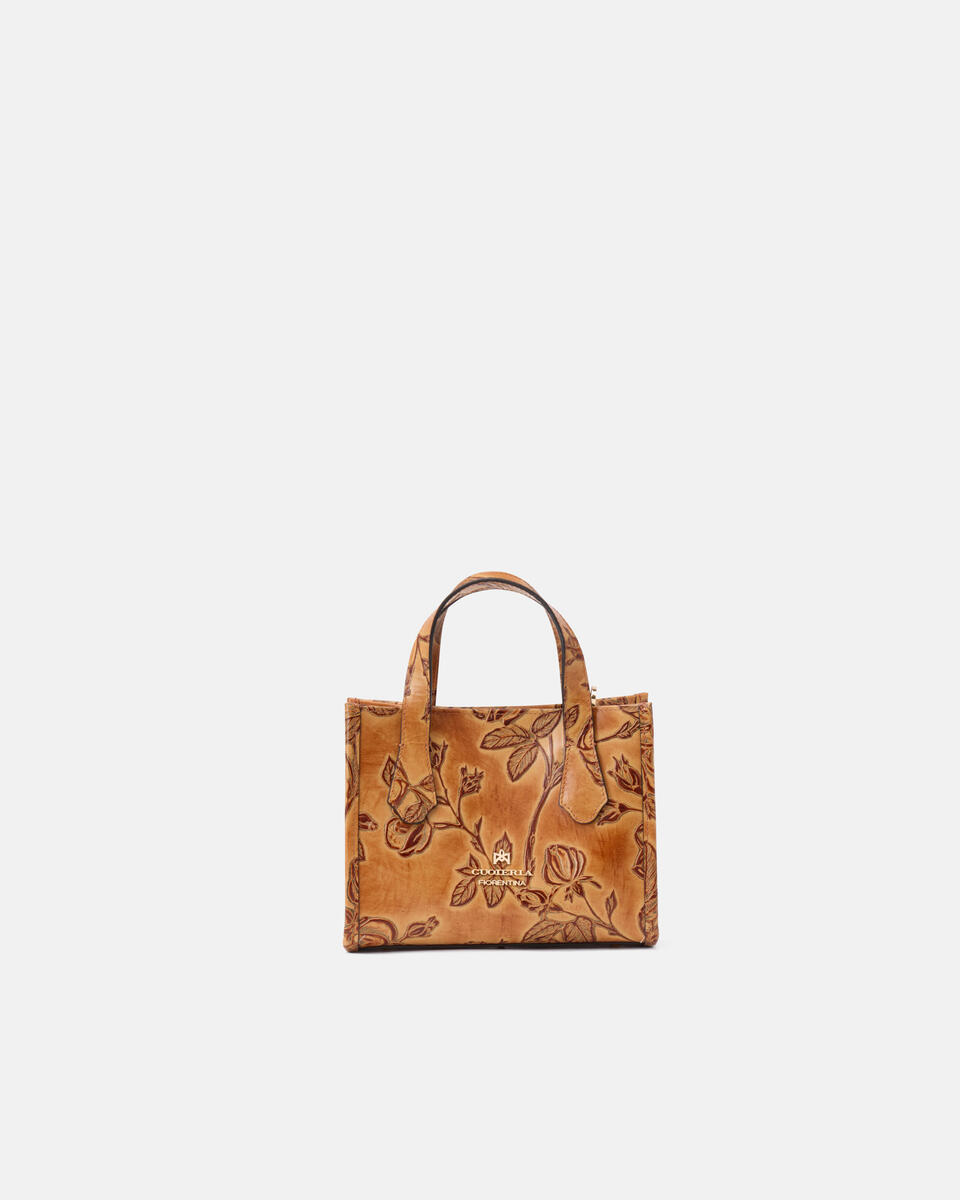 MINI TOTE BAG Beige  - Tote Bags - Women's Bags - Bags - Cuoieria Fiorentina