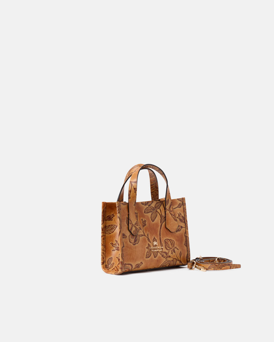 MINI TOTE BAG Beige  - Tote Bags - Women's Bags - Bags - Cuoieria Fiorentina