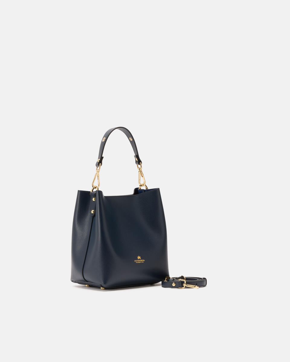 Alice small bucket Navy  - Secchiello - Borse Donna - Borse - Cuoieria Fiorentina
