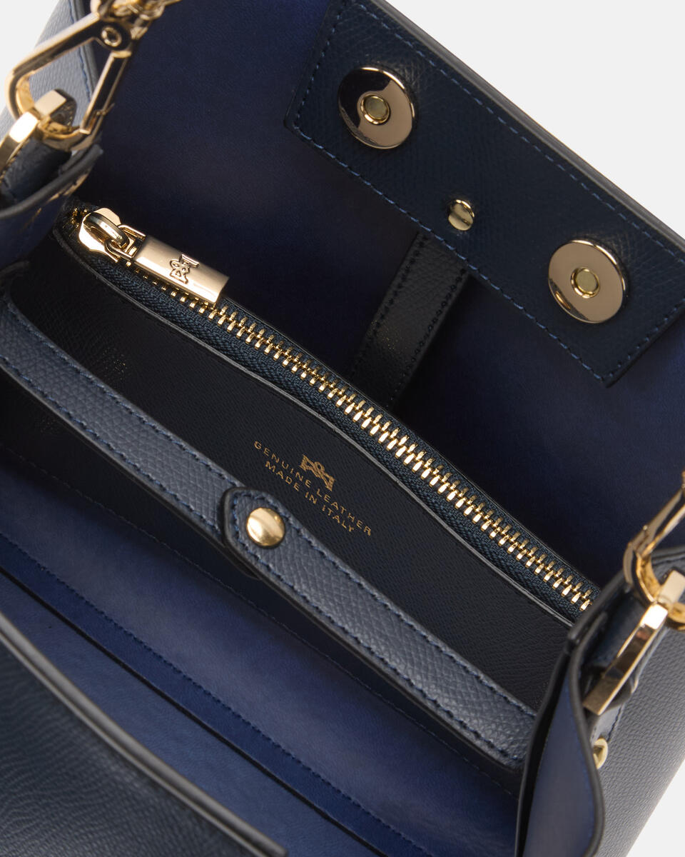 Alice small bucket Navy  - Secchiello - Borse Donna - Borse - Cuoieria Fiorentina