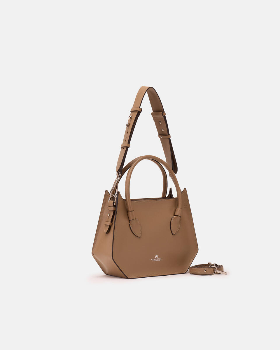 SMALL TOTE BAG Desert  - Tote Bags - Women's Bags - Bags - Cuoieria Fiorentina