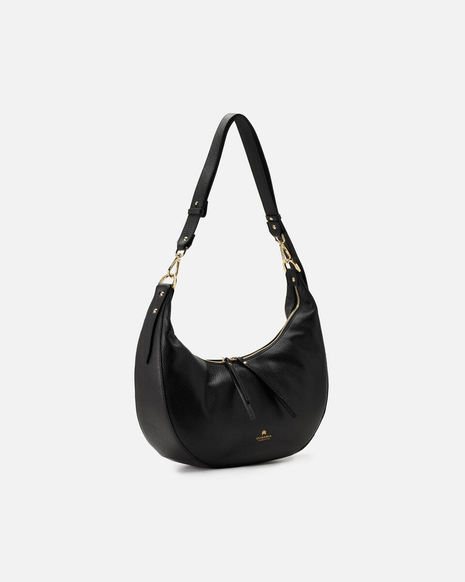 HOBO BAG Black  - Shoulder Bags - Women's Bags - Bags - Cuoieria Fiorentina